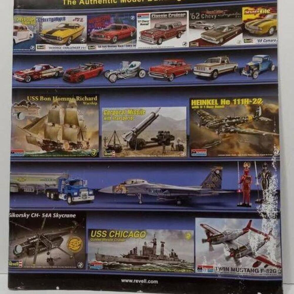 2010 Revell Monogram model kit catalog.